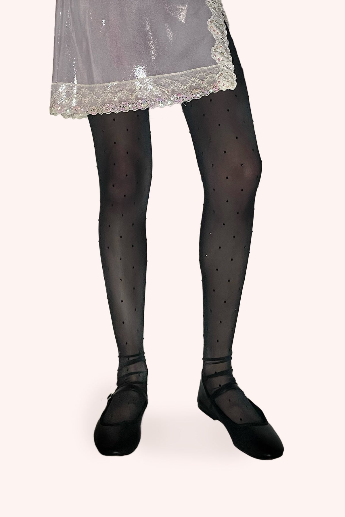 Rhinestone Mesh Leggings | Anna Sui