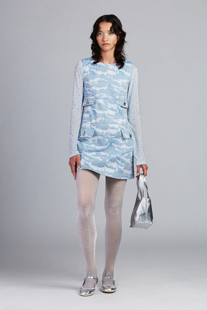 Rhinestone Mesh Top | Anna Sui