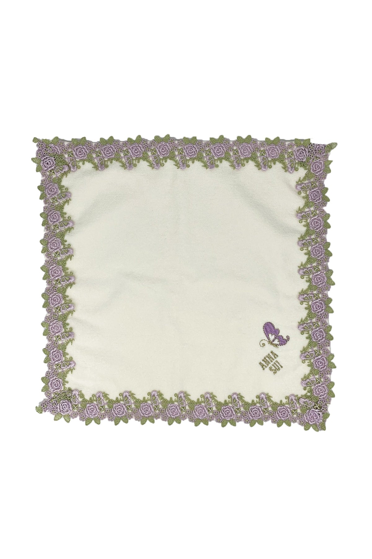 Rose Embroidery Washcloth | Anna Sui