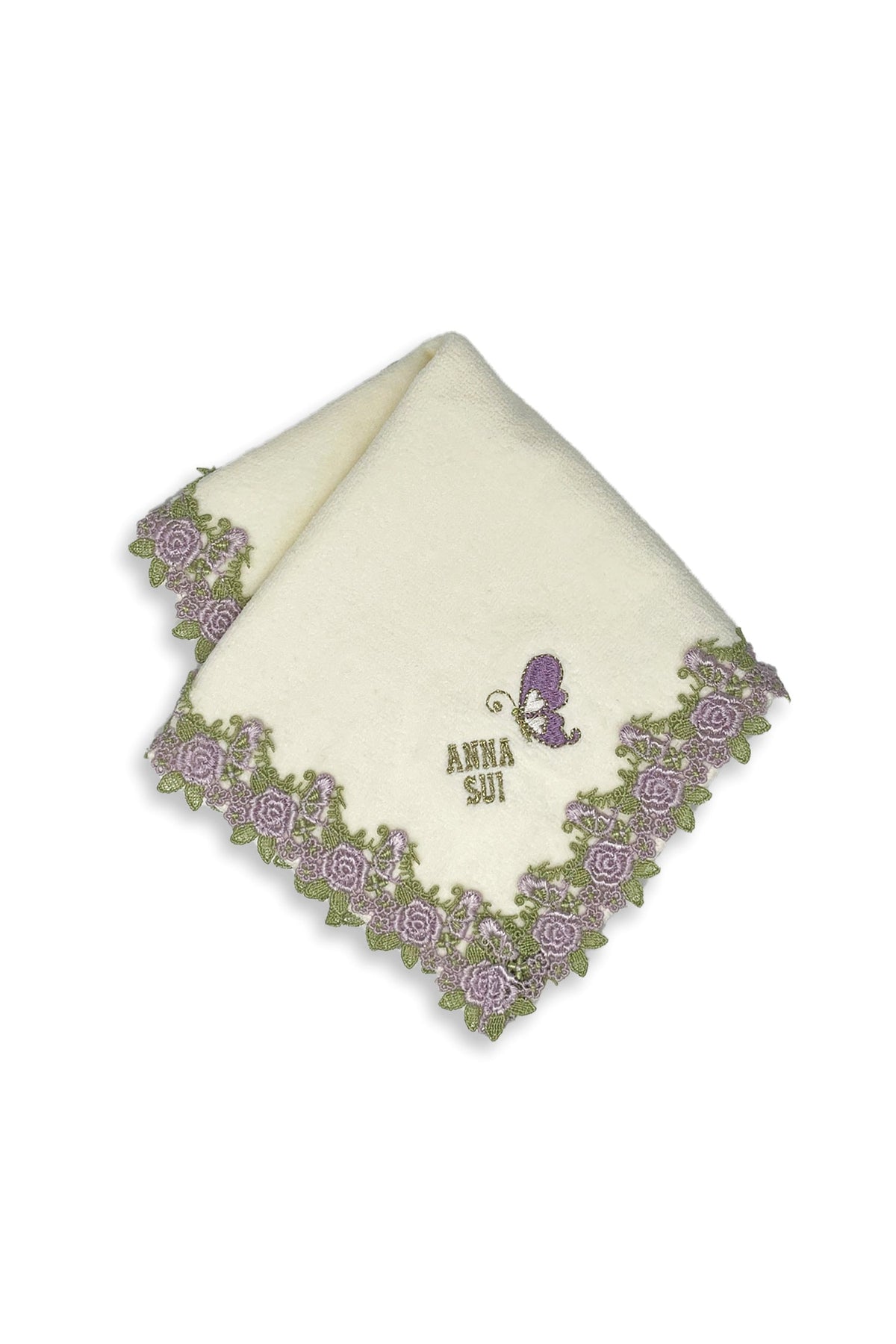 Rose Embroidery Washcloth | Anna Sui