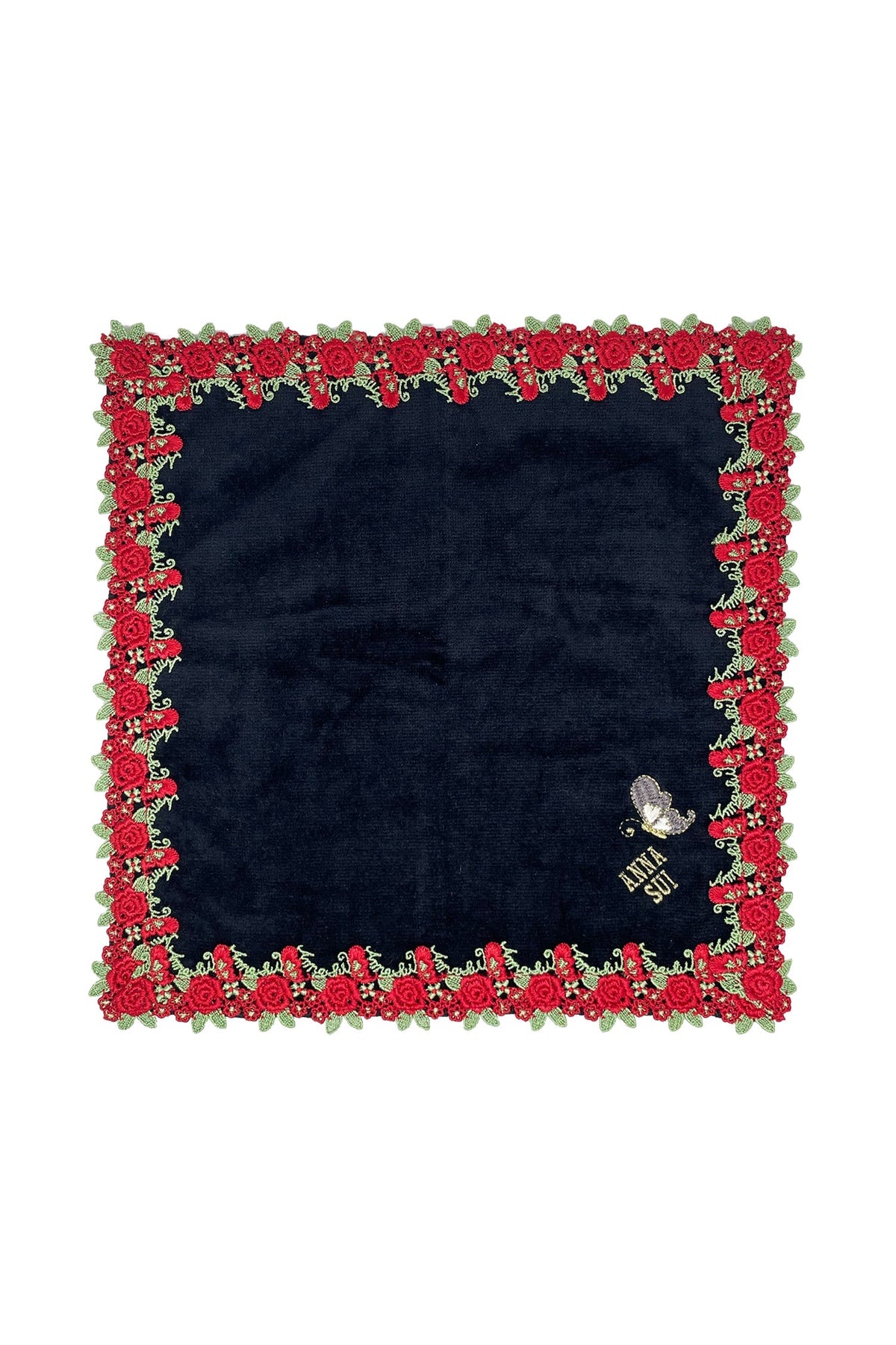 Rose Embroidery Washcloth | Anna Sui