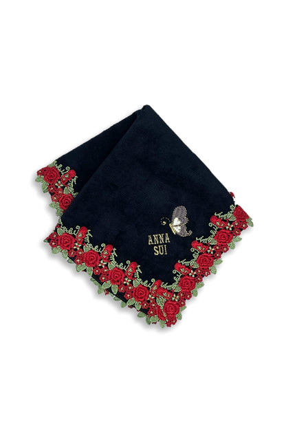 Rose Embroidery Washcloth | Anna Sui