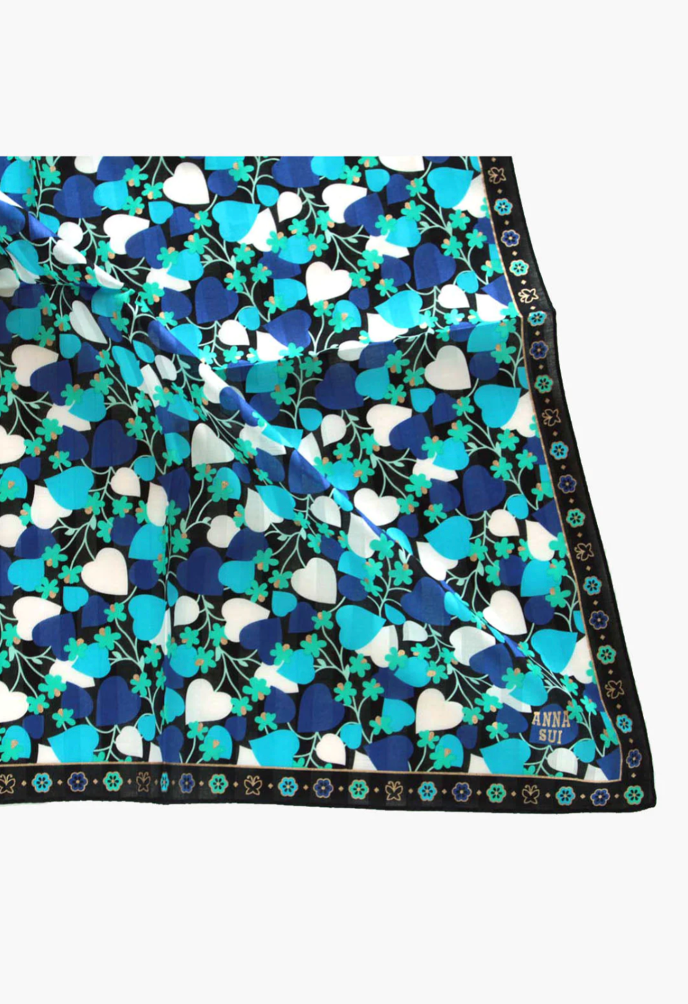 Blooming Hearts Handkerchief | Anna Sui