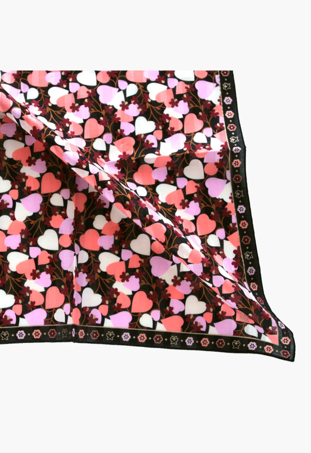 Blooming Hearts Handkerchief | Anna Sui