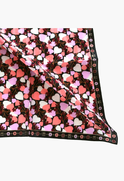 Blooming Hearts Handkerchief | Anna Sui