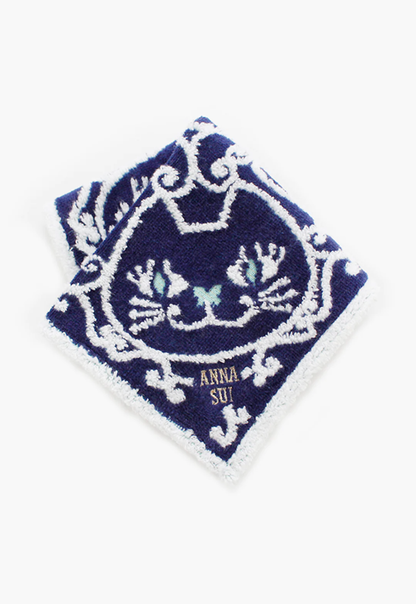 Cat Pattern Washcloth | Anna Sui