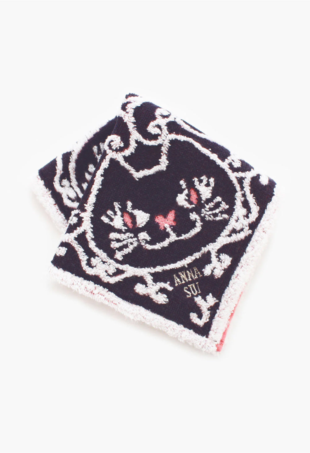 Cat Pattern Washcloth | Anna Sui