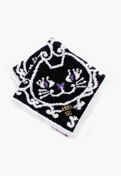 Cat Pattern Washcloth | Anna Sui