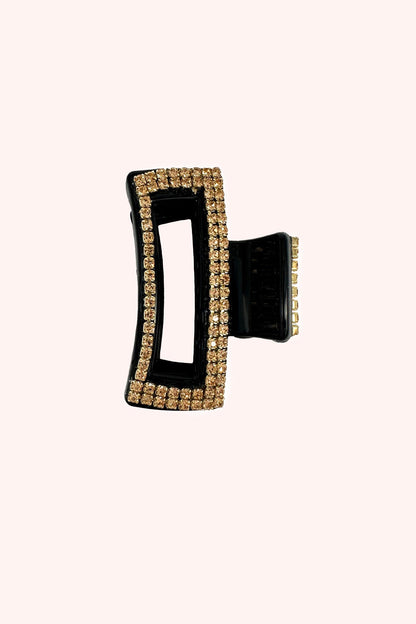 Mini Crystal Peek-a-Boo Clip Gold | Anna Sui