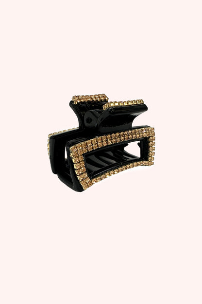 Mini Crystal Peek-a-Boo Clip Gold | Anna Sui