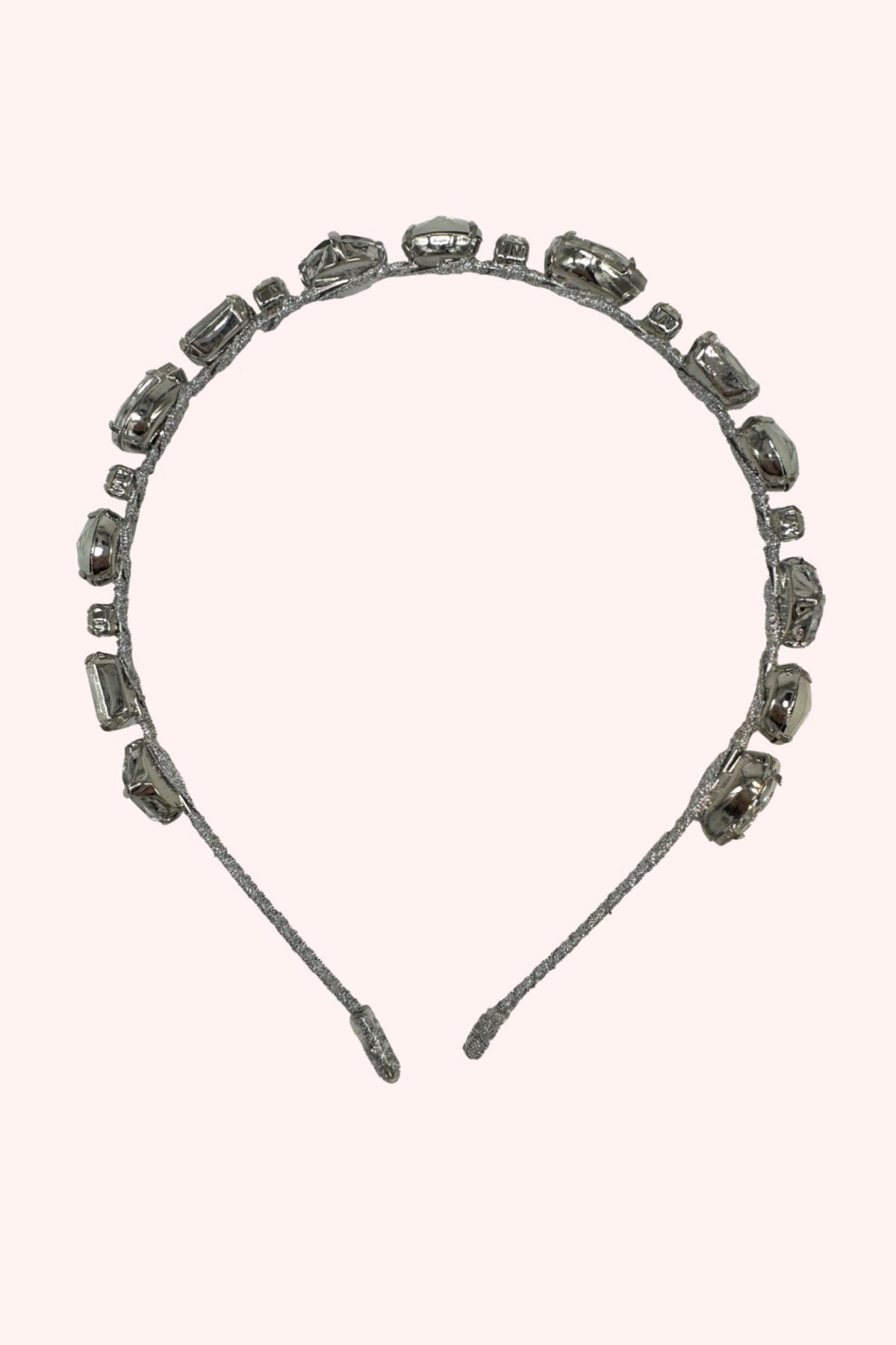 Enchanted Crystals Headband Silver | Anna Sui