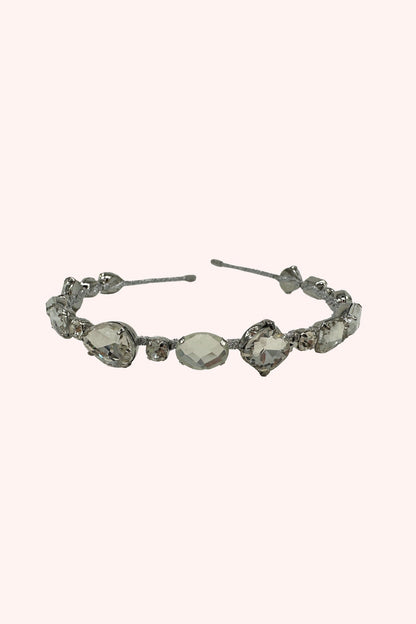 Enchanted Crystals Headband Silver | Anna Sui