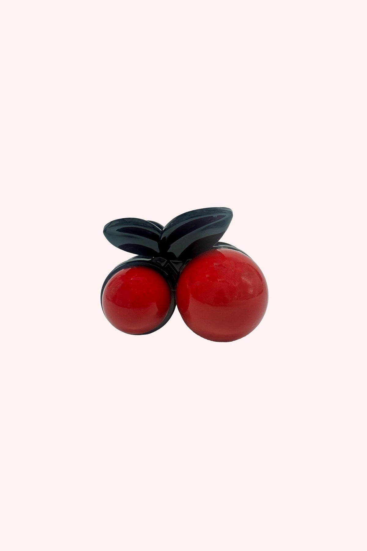 Jumbo Cherry Jaw Clip - Black | Anna Sui