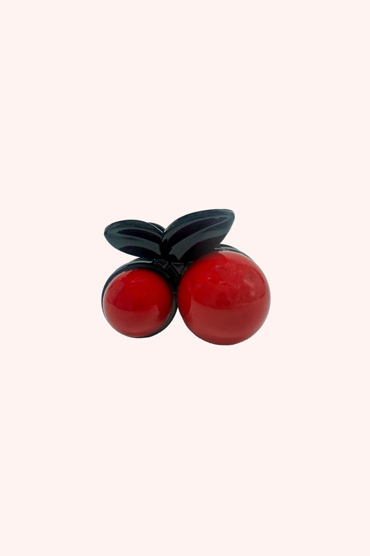 Jumbo Cherry Jaw Clip - Black | Anna Sui