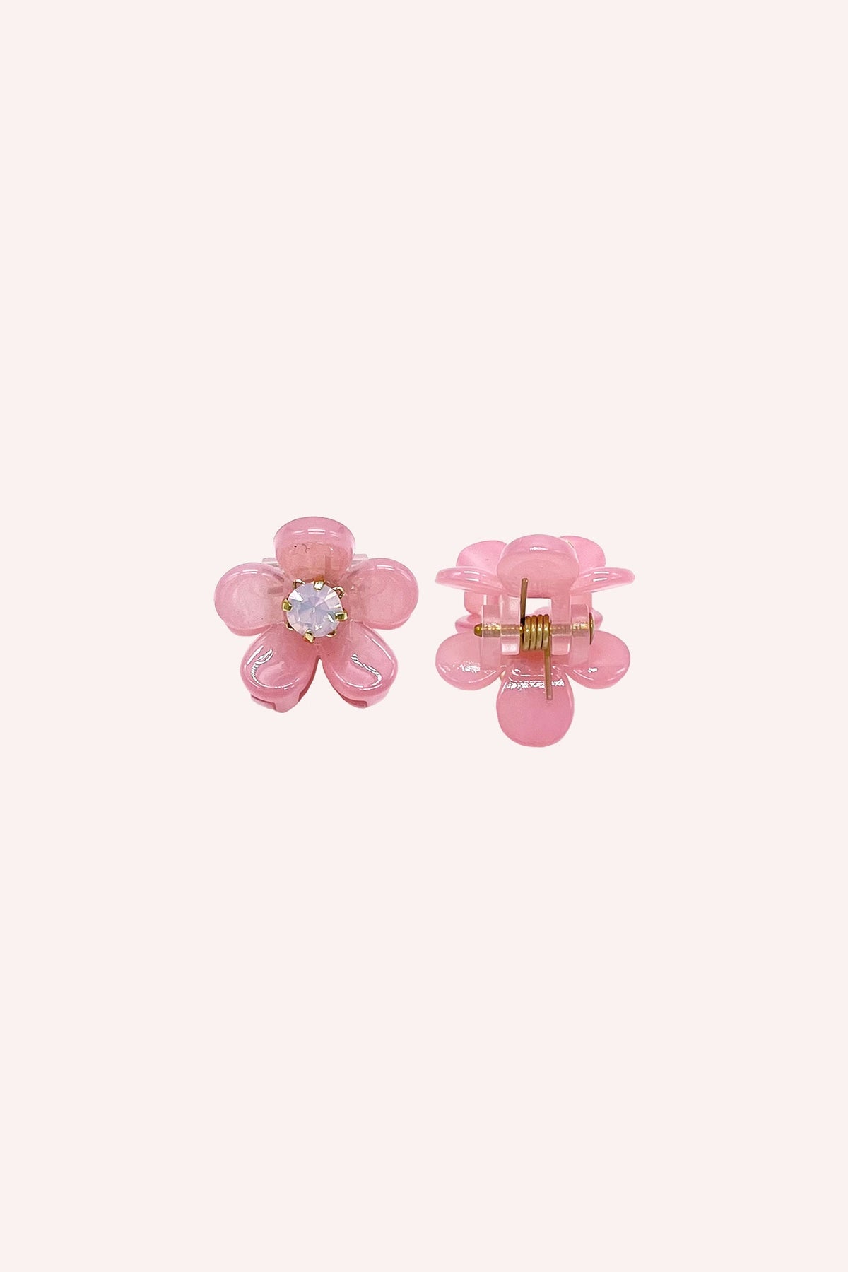Mini Daisy Clip Pair Pink | Anna Sui