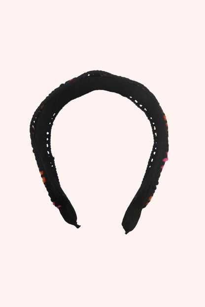 Crochet Play Headband Pink Multi | Anna Sui