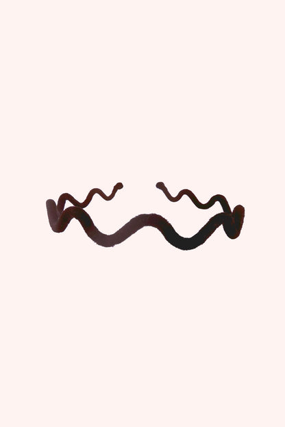 Wavy Velvet Headband Burgundy | Anna Sui