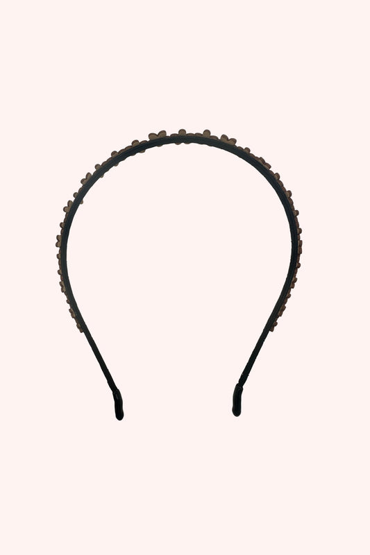 Forget Me Not Headband - Maroon | Anna Sui