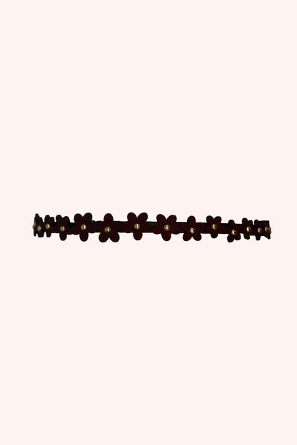Forget Me Not Headband - Black | Anna Sui