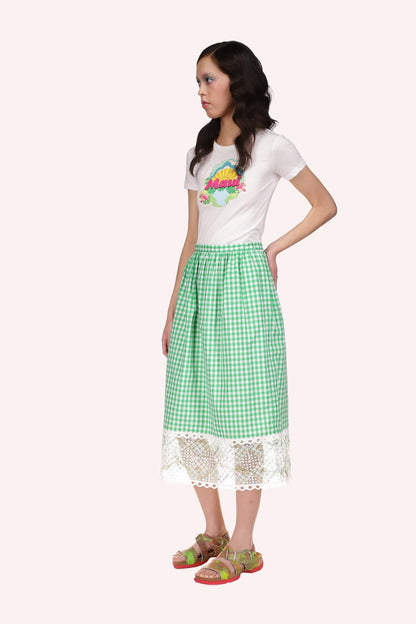 Gingham Skirt | Anna Sui