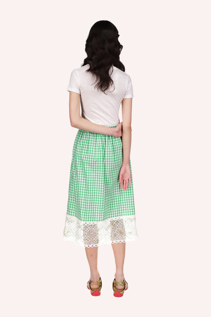 Gingham Skirt | Anna Sui
