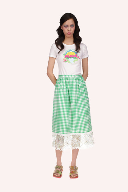 Gingham Skirt | Anna Sui