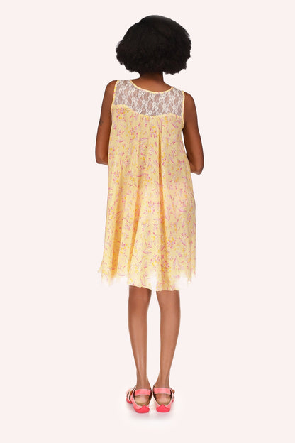 Arcadia Blossom Sleeveless Dress | Anna Sui