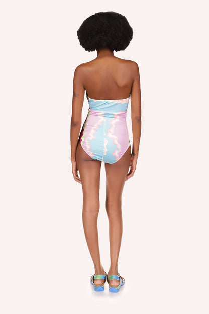 Wavy Clouds Bathing Suit | Anna Sui