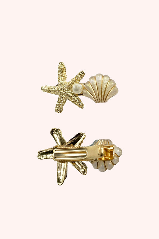 Star of the Sea Hair Clip White Opal | Anna Sui