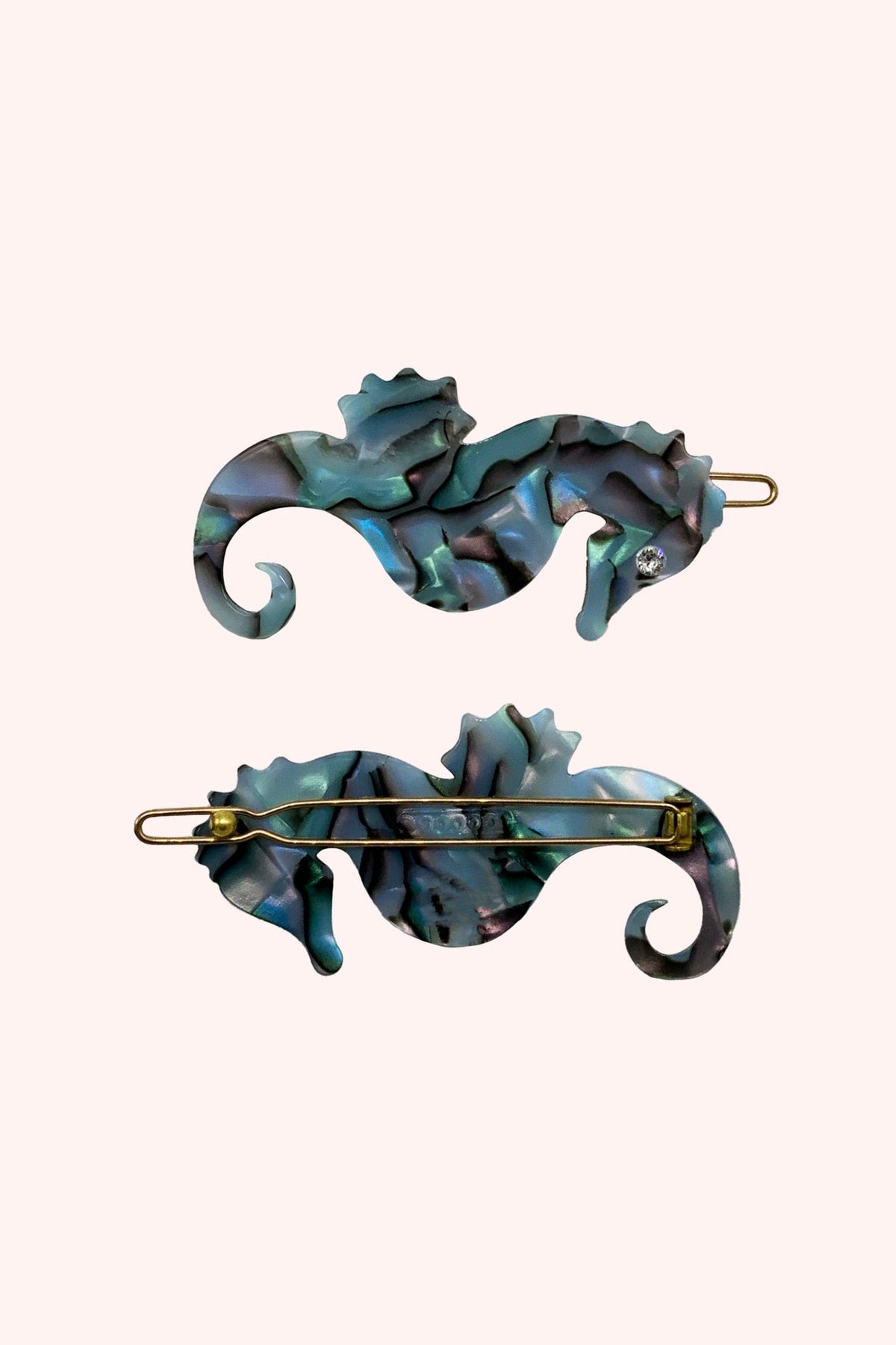 Sweet Seahorse Hair Pin Oyster | Anna Sui