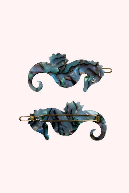 Sweet Seahorse Hair Pin Oyster | Anna Sui