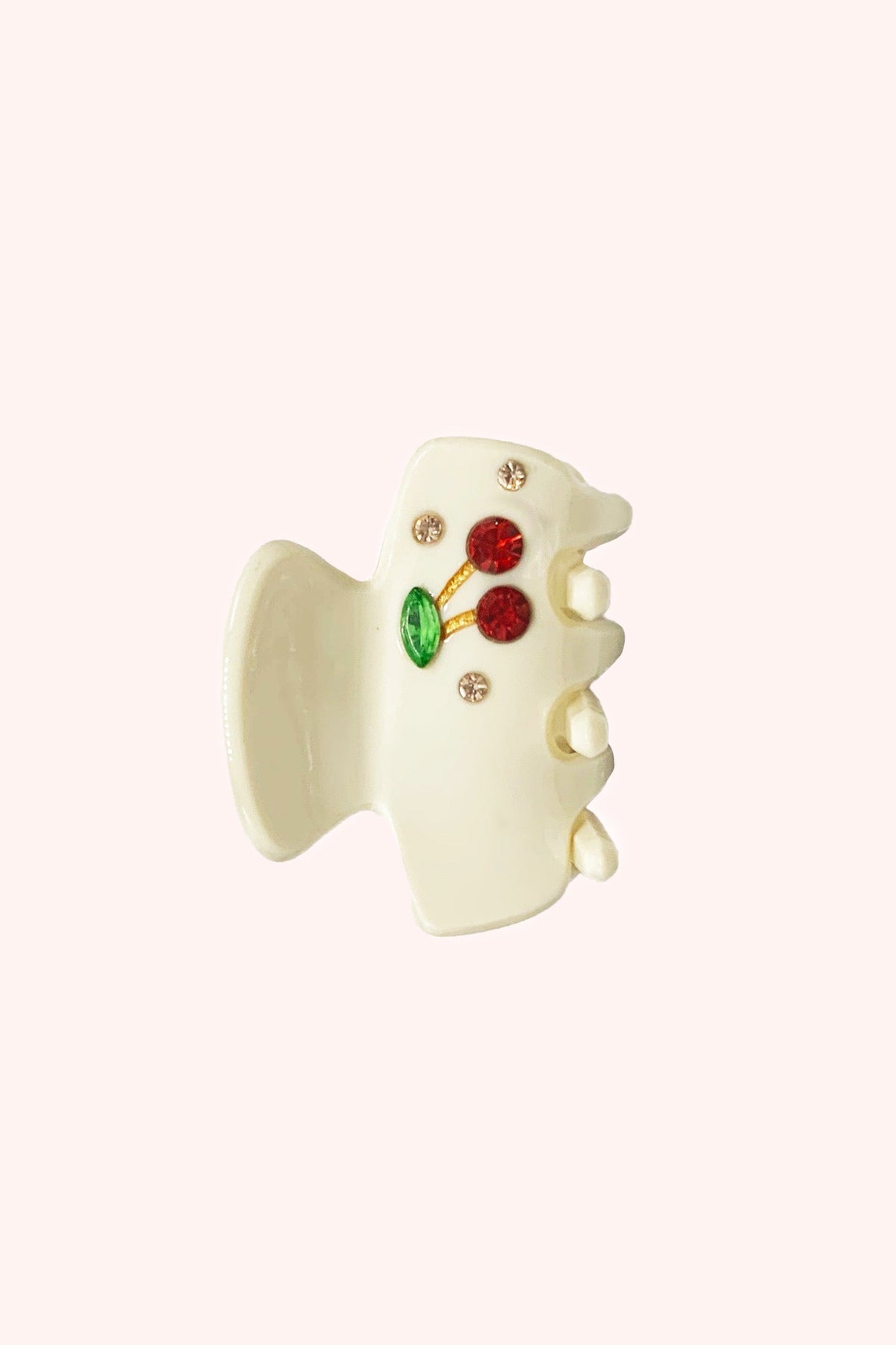 Sweet Baby Cherries Crystal Jaw Ivory | Anna Sui