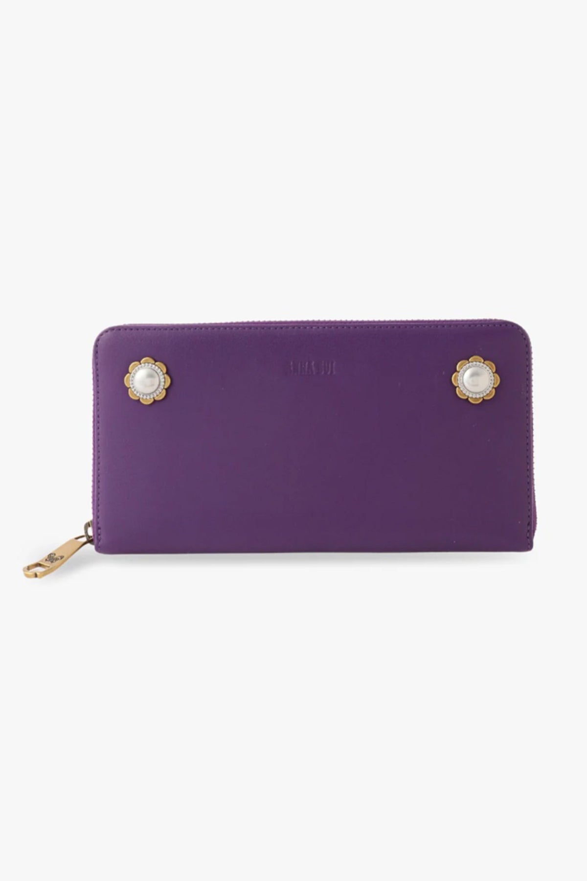 Purple Retro Button Wallet | Anna Sui