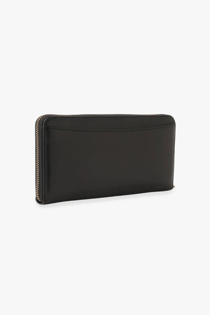 Black Retro Button Wallet | Anna Sui