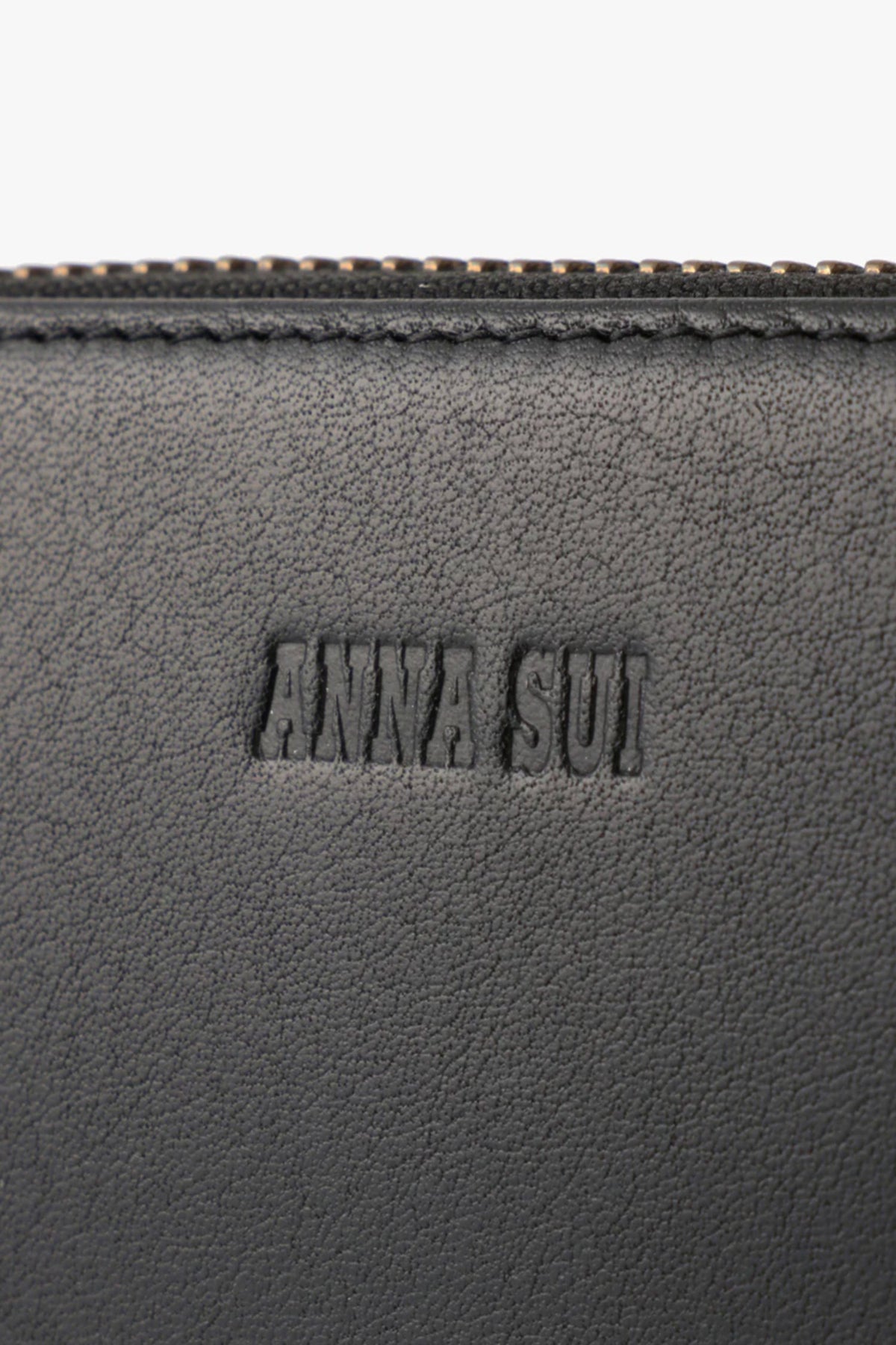 Black Retro Button Wallet | Anna Sui