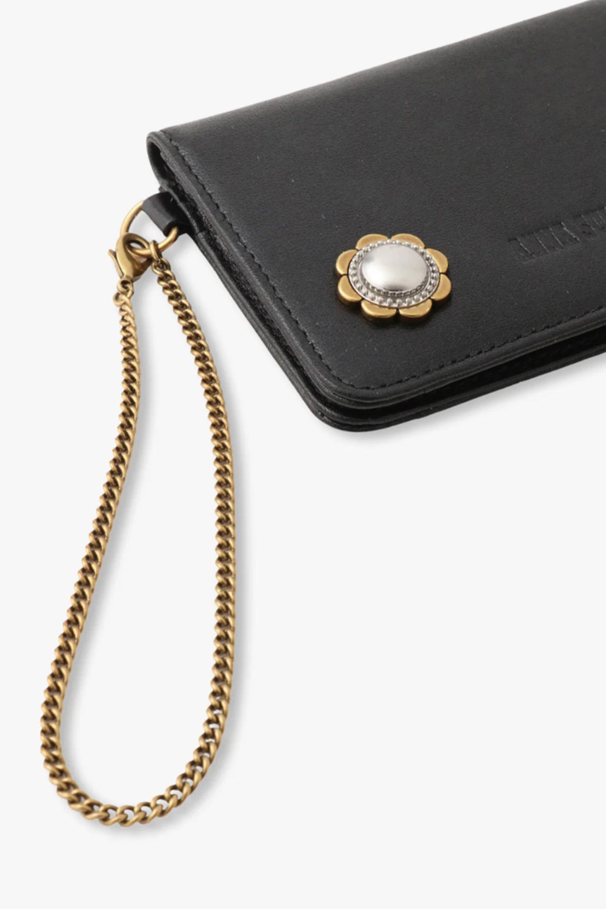 Black Retro Button Pass Case | Anna Sui