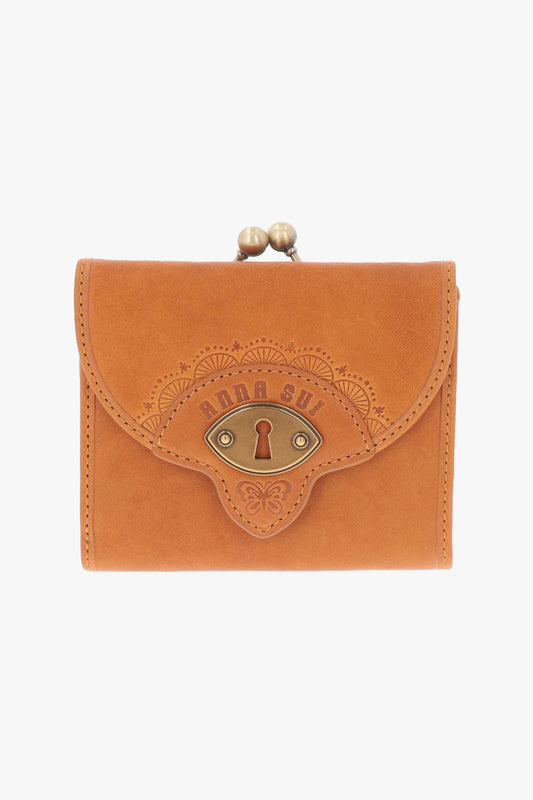 Butterfly Embossed Keyhole Mini Wallet | Anna Sui