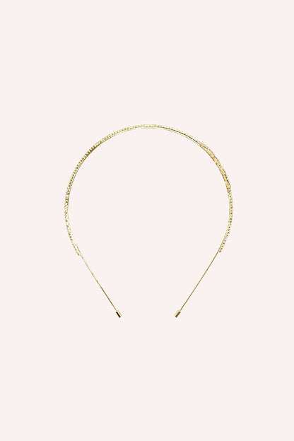 Gold Rose Cutout Flower Headband | Anna Sui