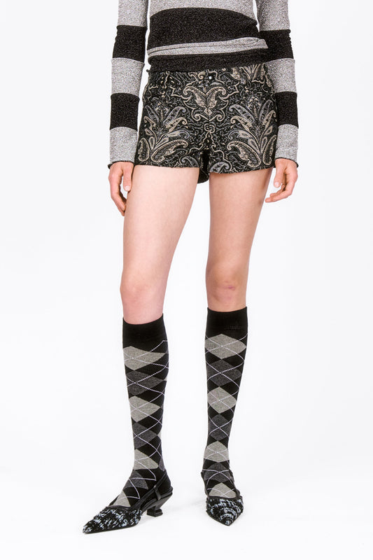 Tapestry Shorts | Anna Sui