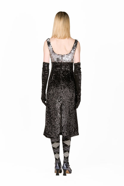 Bugle Bead Sequins Dress | Anna Sui