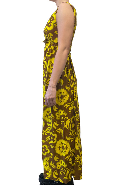 Vintage Kamani O Hawaii Floral Maxi Dress | Anna Sui