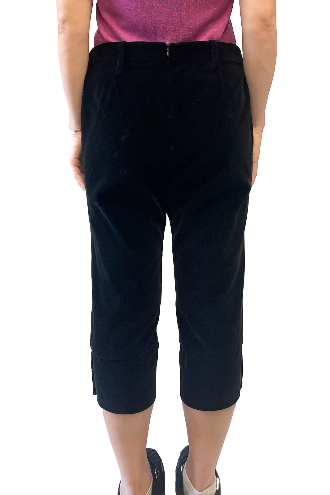 Vintage Anna Sui Fall 1994 Velvet Capris | Anna Sui