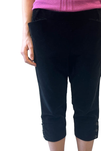 Vintage Anna Sui Fall 1994 Velvet Capris | Anna Sui
